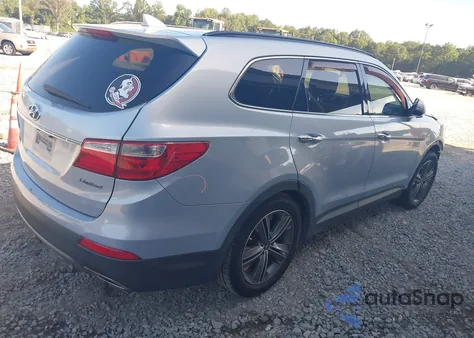 2013 Hyundai Santa Fe Limited from USA, damaged, VIN KM8SR4HF0DU018734